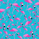 Pattern Permanent Vinyl-Flamingos- Permanent Vinyl / Printed Permanent Vinyl