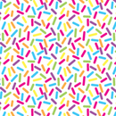 Permanent Vinyl -Rainbow Sprinkles- Permanent Vinyl / Printed Permanent Vinyl