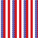 Pattern Permanent Vinyl- USA Flag Stripes - Permanent Vinyl / Printed Permanent Vinyl