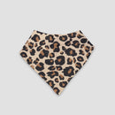 Leopard Print Bandana Bib