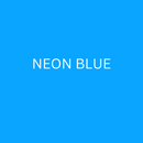3D Super Puff Heat Transfer Vinyl - Neon Blue
