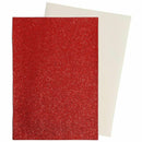 Glitter Faux PU Leather Fabric Sheets 9" x 13"
