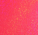 Holographic Sparkle Neon Pink Permanent Vinyl | Permanent Adhesive Vinyl