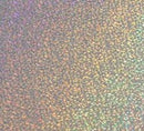Holographic Sparkle Silver Permanent Vinyl | Permanent Adhesive Vinyl