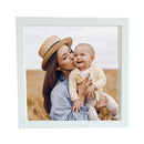 SUBLIMATION WHITE COATED WOOD SQUARE FRAME 8.26" X 8.26"