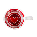 Sublimation Mug With Heart Design Inside 11 oz