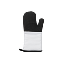 OVEN MITT WITH BLACK DETAIL FOR SUBLIMATION