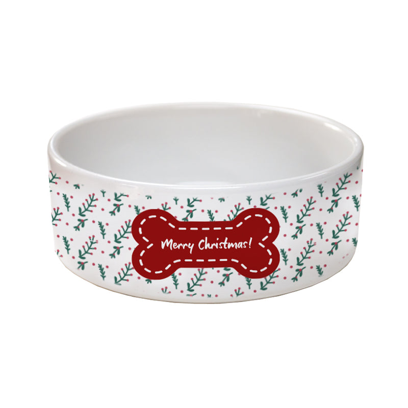 SUBLIMATION WHITE CERAMIC PET BOWL