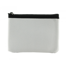 SUBLIMATION WHITE ZIPPERED POUCH
