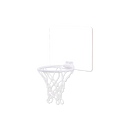 SUBLIMATION 7-1/2" X 9" MINI BASKETBALL HOOP