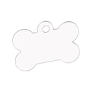 Sublimation White Dog Done Pet Tag | Sublimation Blanks