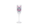 SUBLIMATION FROSTED 6OZ CHAMPAGNE GLASS - CHAMPAGNE FLUTE